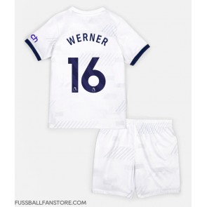 Tottenham Hotspur Timo Werner #16 Replik Heimtrikot Kinder 2023-24 Kurzarm (+ Kurze Hosen)